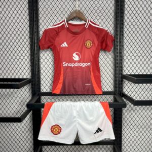 Kids Manchester United 2024/25 Home Kit