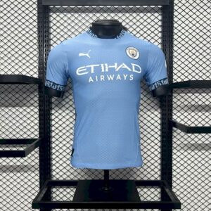 Mens Manchester City 2024/25 Home Jersey Player Version