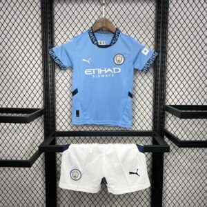 Kids Manchester City 2024/25 Home Kit