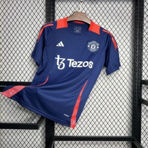 Mens Manchester United 2024/25 Dark blue Pre-Match Jersey