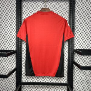 Alternative view of Mens Manchester United 2024/25 Red Pre-Match Jersey