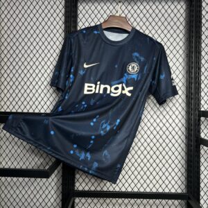 Mens Chelsea 2024/25 Dark blue Pre-Match Jersey