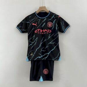 Kids Manchester City 2023/24 Third Kit