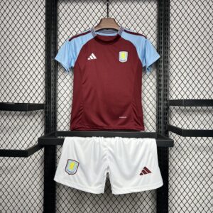Kids Aston Villa 2024/25 Home Kit