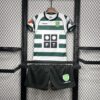 Retro Sporting CP 2001/03 Home Kids Kit