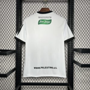 Alternative view of Mens CD Palestino 2024/25 White Graffiti Jersey