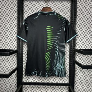 Alternative view of Mens Real Madrid 2024/25 Black and green Jersey