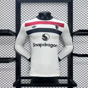 Mens Manchester United 2024/25 Third Long Sleeve Jersey Player Version