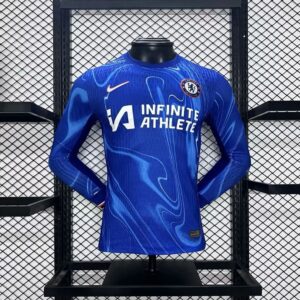 Mens Chelsea 2024/25 Home Long Sleeve Jersey Player Version