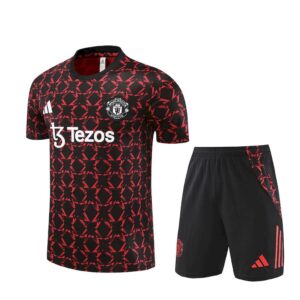 Unisex Manchester United 2024/25 Trainingstrikot für Erwachsene+Short 14001
