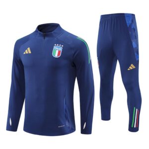 Unisex Italien 2024/25 Half-Zip Pullover+Hose für Erwachsene 14001