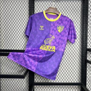 Mens Malaga 2024/25 Purple Pre-Match Jersey