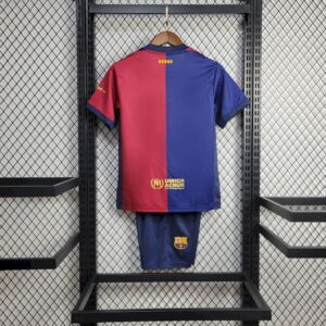 Alternative view of Kids Barcelona 2024/25 Local Sponsor Coldplay Kit