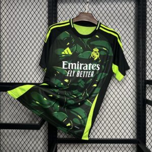 Mens Real Madrid 2024/25 Green and black Jersey