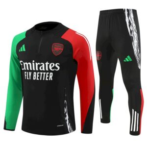 Unisex Arsenal 2024/25 Half-Zip Pullover+Hose für Erwachsene 14001