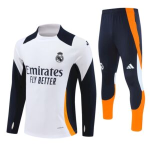 Unisex Real Madrid 2024/25 Half-Zip Adult Sweater+Pant 14001