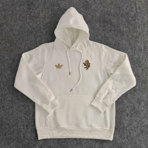 Sweat à capuche Juventus 2024 White Football Hoodie