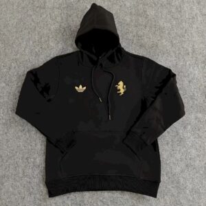 Sweat à capuche Juventus 2024 Black Football Hoodie