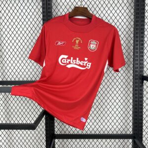Retro Liverpool 2005 Home Jersey
