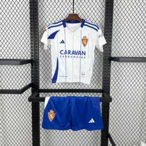 Kids Real Zaragoza 2024/25 Home Kit