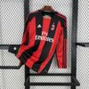 Retro AC Milan 2010/11 Home Long Sleeve Jersey