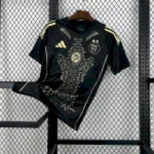 Mens Algeria 2024/25 Karakou Black gold Jersey