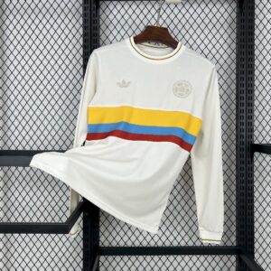 Mens Colombia 2024/25 100th Anniversary Long Sleeve Jersey