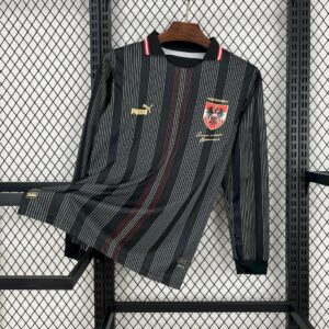 Mens Austria 2024/25 50th Long Sleeve Retro Jersey