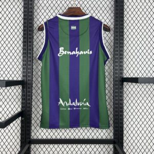 Alternative view of Mens Malaga Baloncesto 2024/25 Home basketball Jersey