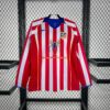 Retro Atletico Madrid 2004/05 Home Long Sleeve Jersey