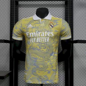 Mens Real Madrid 2025/26 Beige Jersey Player Version