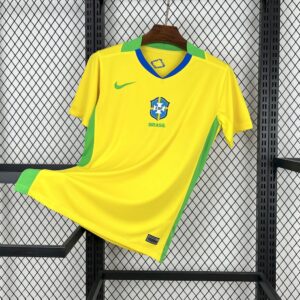 Mens Brazil 2025/26 Home Jersey