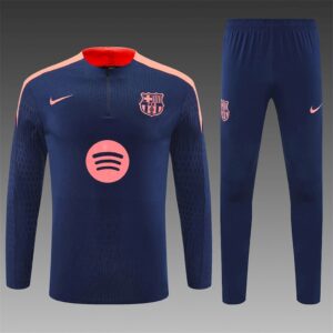 Unisex Barcelona 2024/25 Half-Zip Pullover+Hose für Erwachsene 14001