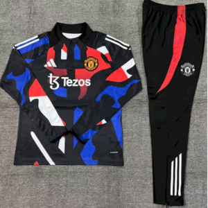 Alternative Ansicht von Unisex Manchester United 2024/25 Half-Zip Kids  Sweater+Pant 14001
