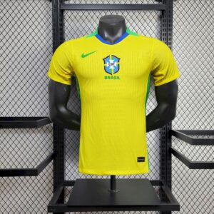 Mens Brazil 2025/26 Home Jersey Player Version