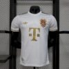 Mens Bayern Munich 2024/25 125 Anniversary White Jersey Player Version