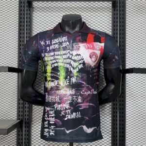 Mens Manchester City 2025/26 Black color Jersey Player Version