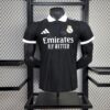 Mens Real Madrid 2025/26 Black Jersey Player Version