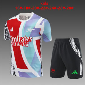 Unisex Arsenal 2024/25 Training Kinder Trikot+Short 14001