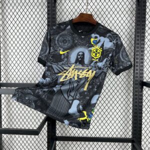 Mens Brazil 2024/25 X STUSSY Jersey