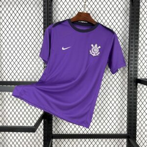 Mens Corinthians 2025/26 Purple Pre-Match Jersey