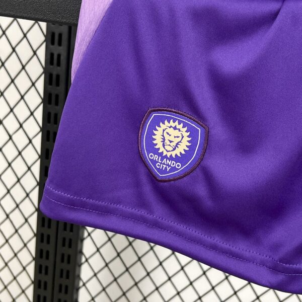 Orlando City 2025/26 Home Kids Kit - Image 8