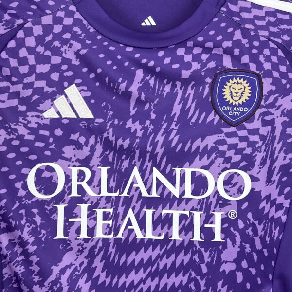 Orlando City 2025/26 Home Kids Kit - Image 4