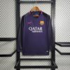 Retro Barcelona 2016/17 Away Long Sleeve Jersey