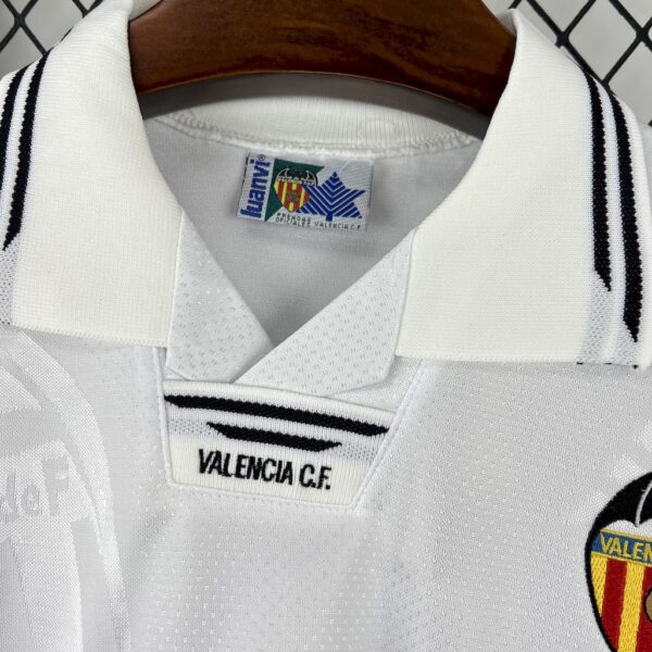 Valencia Cf 1999/00 Home Retro Jersey - Image 7