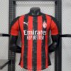 Mens AC Milan 2025/26 Home Jersey Player Version