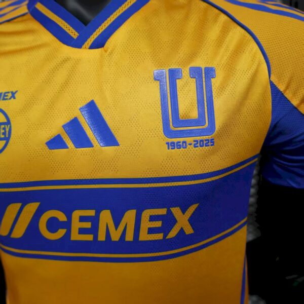 Tigres Uanl 2025/26 Home Jersey Player Version - Image 4