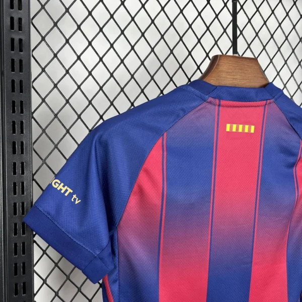 Barcelona 2025/26 Home Kids Kit - Image 3