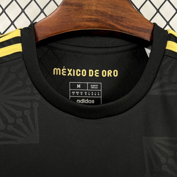 Mexico 2025/26 Gold- Black Womens Jersey - Image 5