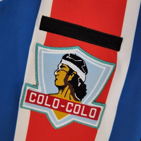 Colo Colo 1986 Away Retro Jersey - Image 4